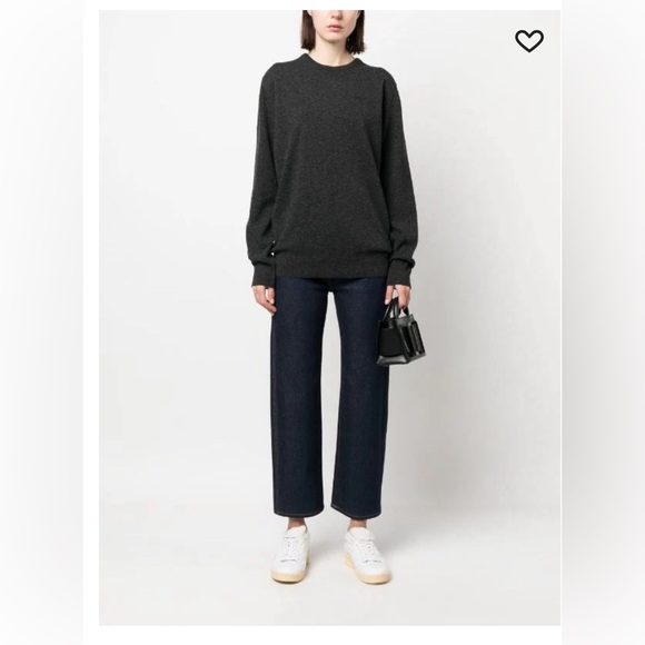 305- J Crew 100% lambs wool crew neck sweater - Picture 4 of 11